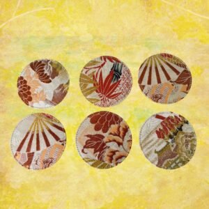round coaster kimono